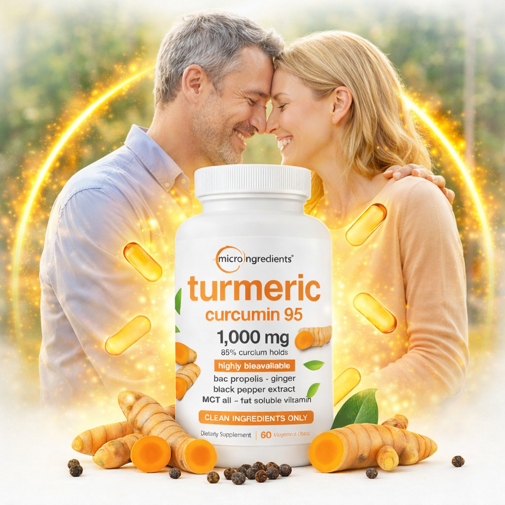 Turmeric Curcumin: El Antiinflamatorio Natural Más Potente – Cúrcuma 95%