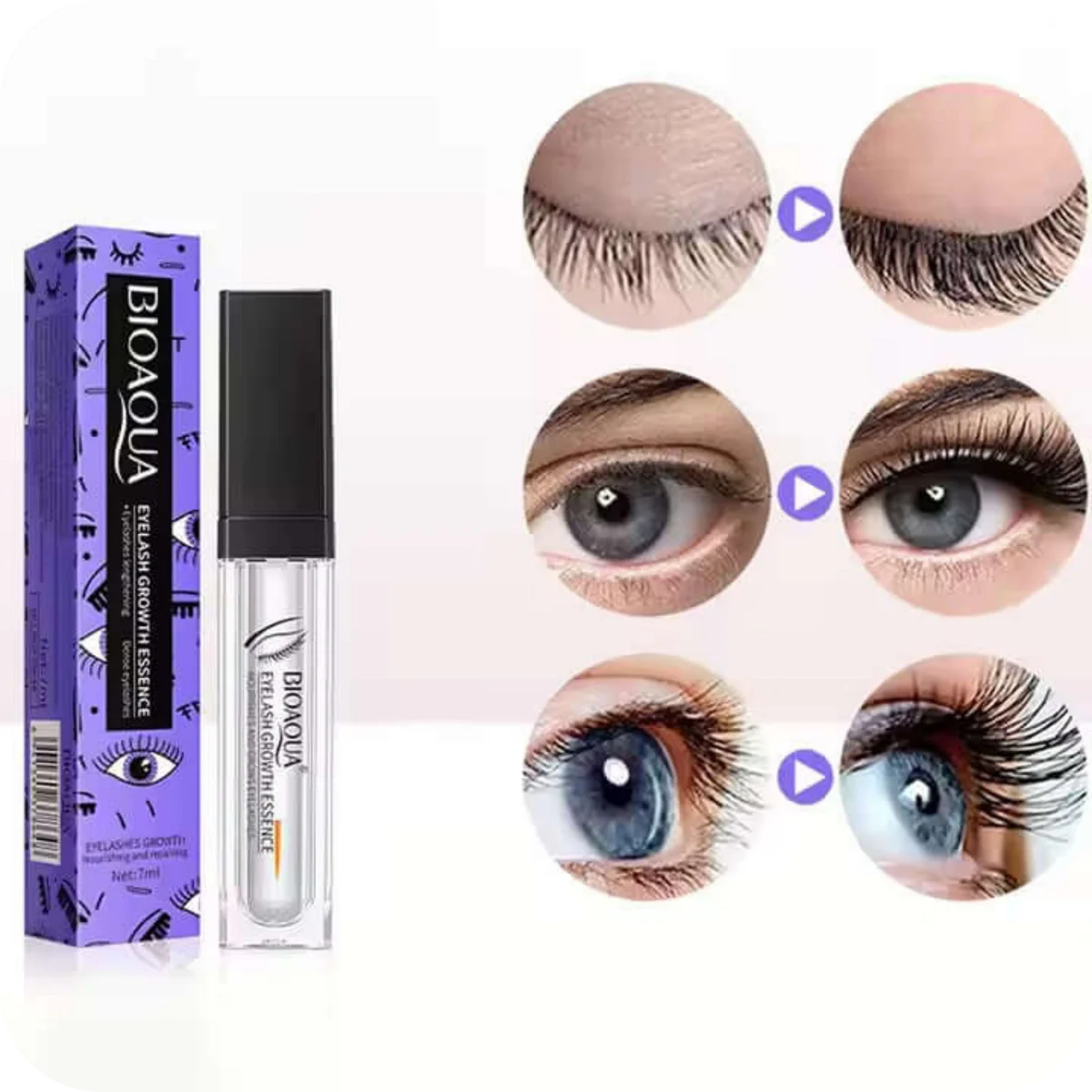 Serum Alargador De Pestanas Y Cejas: Alarga, Fortalece y Rellena Pestañas y Cejas