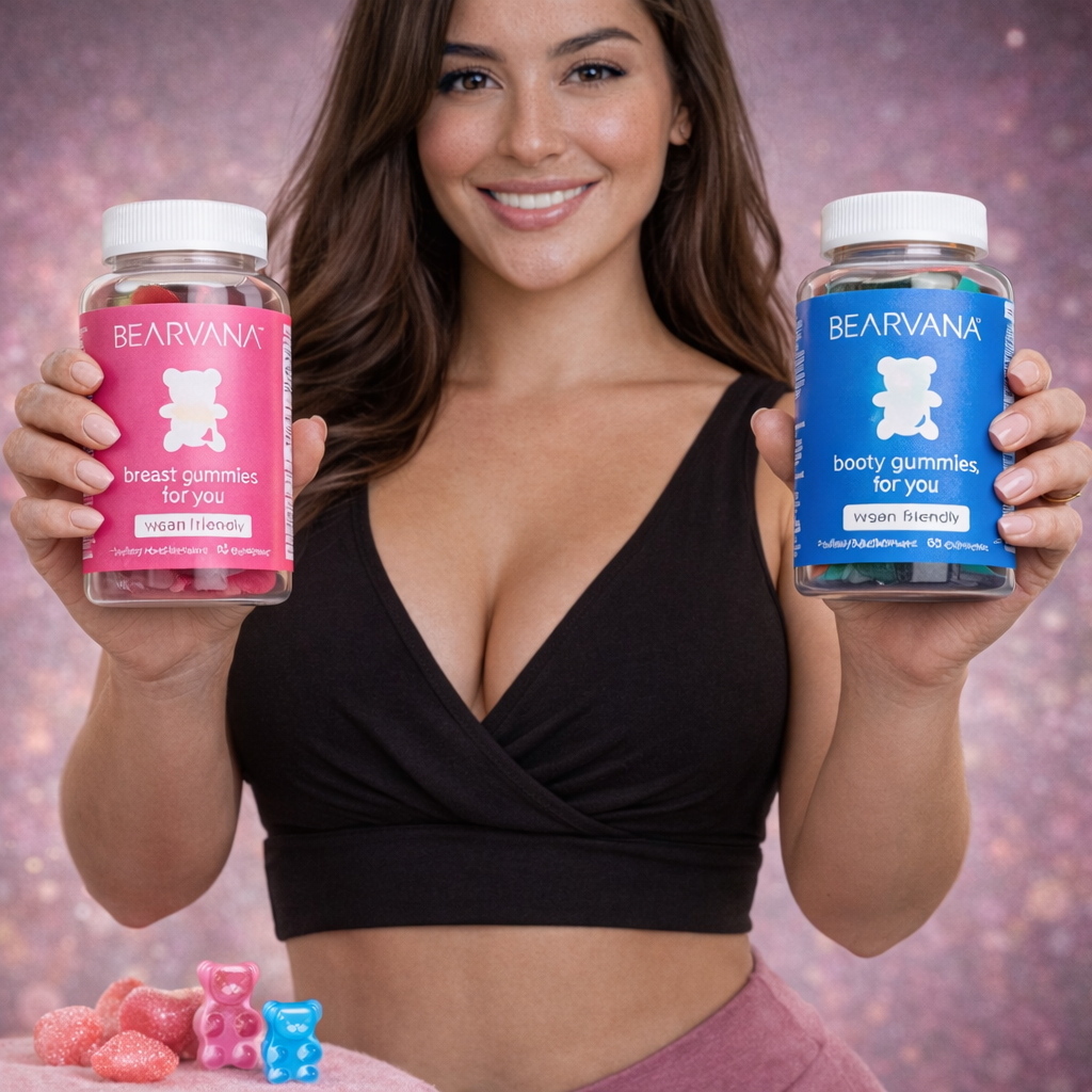 💗🍑 COMBO BEARVANA BOOTY & BREAST: Más volumen, más firmeza, más confianza.